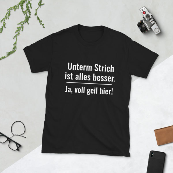 Kurzärmeliges Unisex-T-Shirt