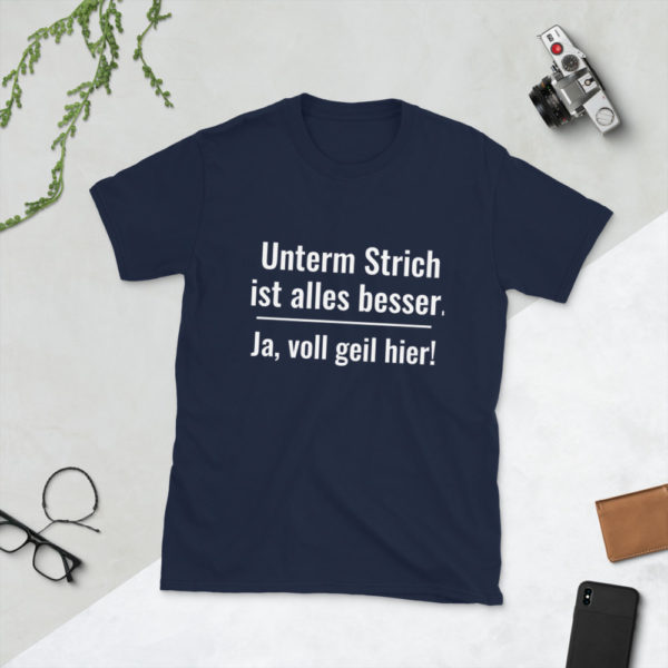 Kurzärmeliges Unisex-T-Shirt – Bild 2